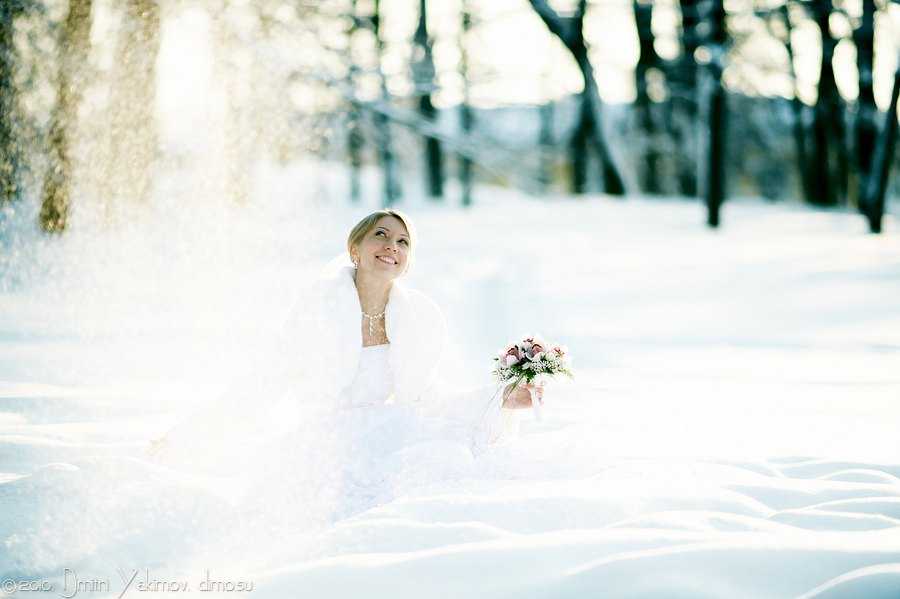 Фотограф на свадьбу зимой бонус